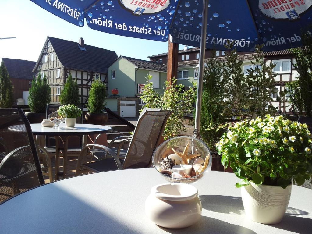 Pension Huehn Angersbach Exterior photo